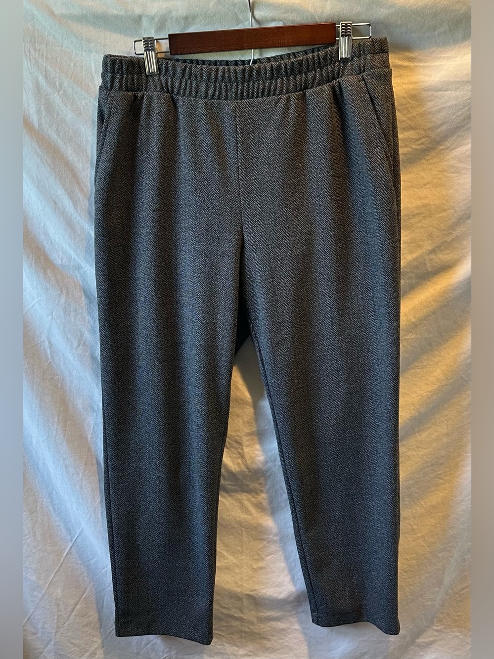 a new day Charcoal Gray Tweed Pants